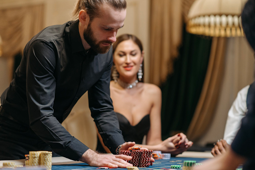 croupier de casino