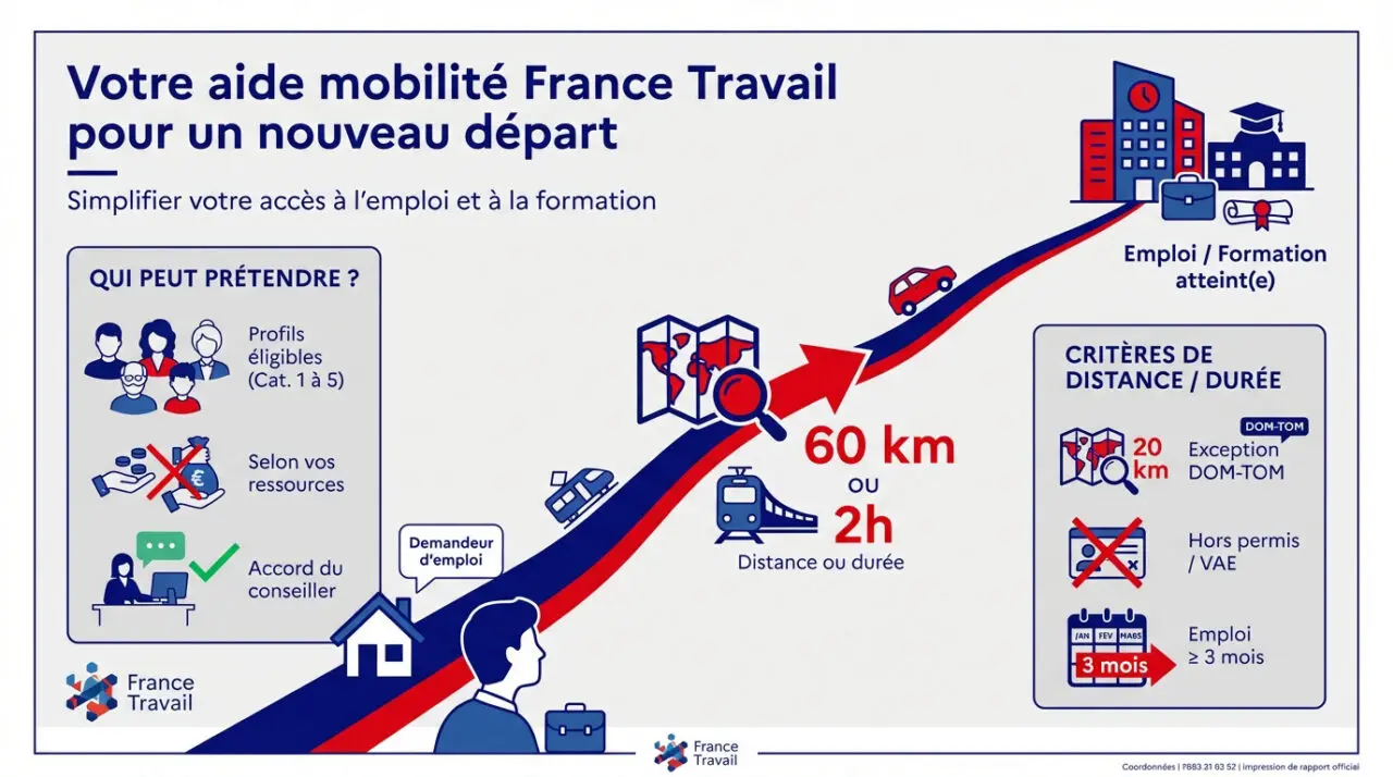 Un demandeur d'emploi préparant son départ pour une nouvelle formation ou un travail éloigné